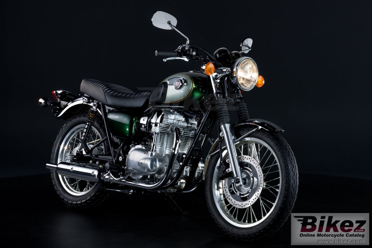 Kawasaki W800 Poster kawasaki-w800-poster